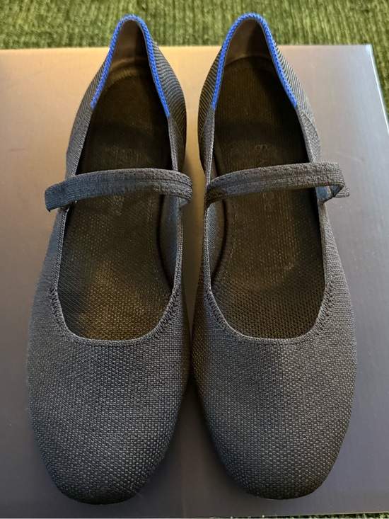 Rothy's Shoes - Rothy's Black Knit Mary Jane Flats with Strap